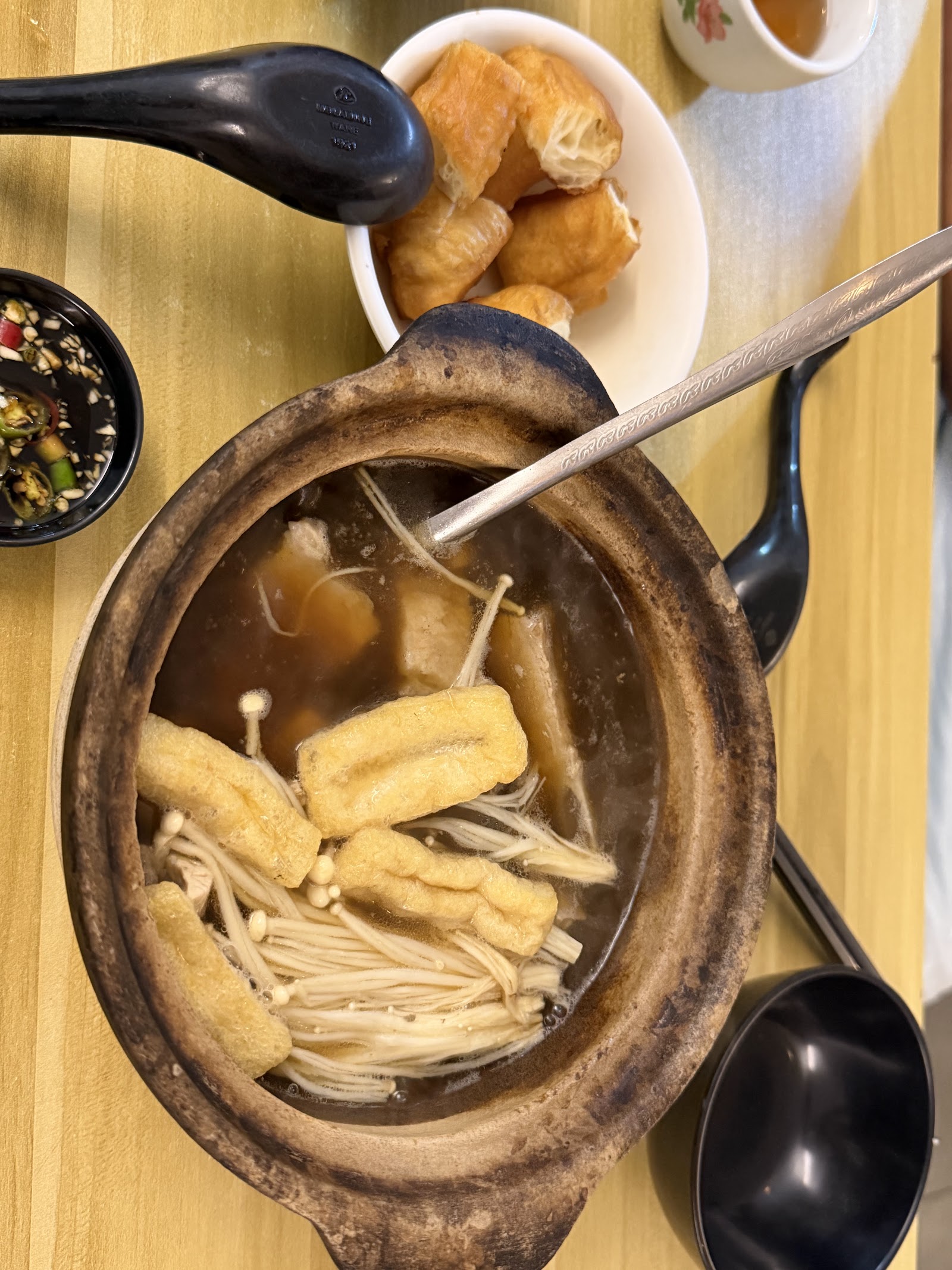 Meatless Bak Kut Teh with Rice 素肉骨茶配饭